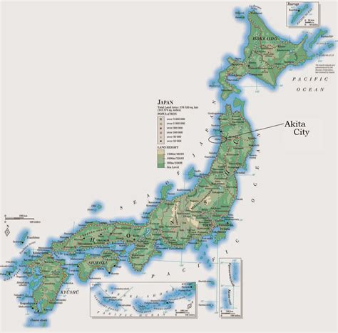 Windsurfaddicts.com pictorial travel map of japan, source. Political Physical Maps Of Japan - Free Printable Maps