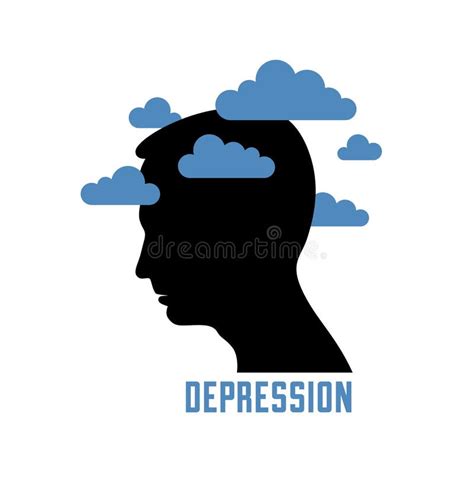 Depression Mental Health And High Anxiety Vector Conceptual