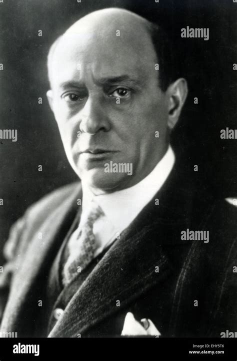 Arnold Schoenberg 1874 1951 Austrian Composer About 1947 Stock Photo