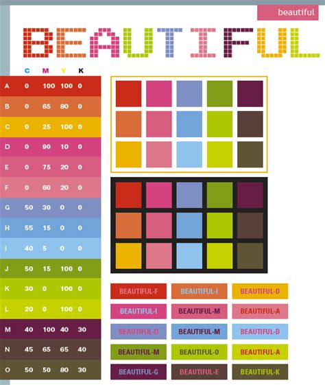 Beautiful Color Schemes Color Combinations Color Palettes For Print