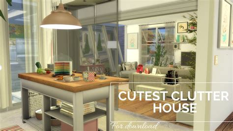 Cutest Clutter House Download Tour Cc Creators The Sims 4