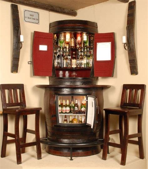Maybe you would like to learn more about one of these? Oakly Corner Liquor Cabinet with corner bar fridge and two ...