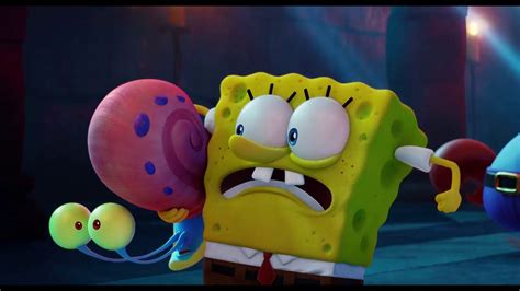 Spongebob Rescues Gary Clip The Spongebob Movie Sponge On The Run