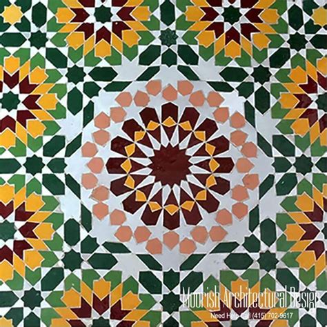 Morocco Tile Moorish Tile Zellige