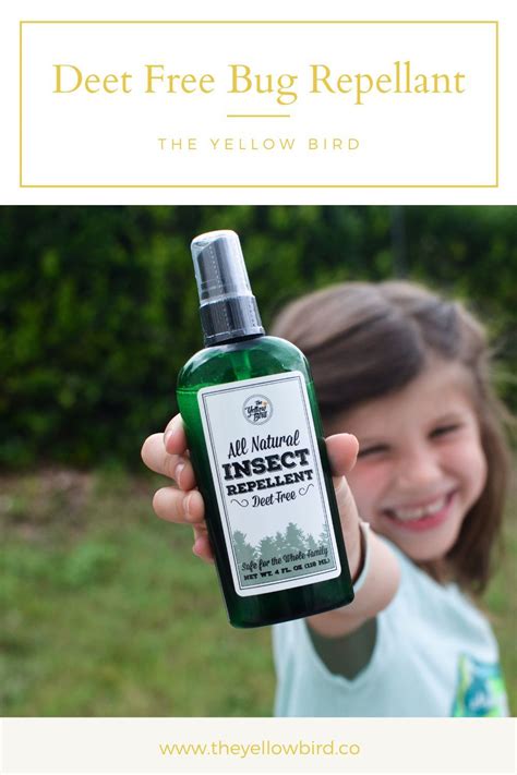 All Natural Chemical Free Insect Repellent In 2021 Natural Insect