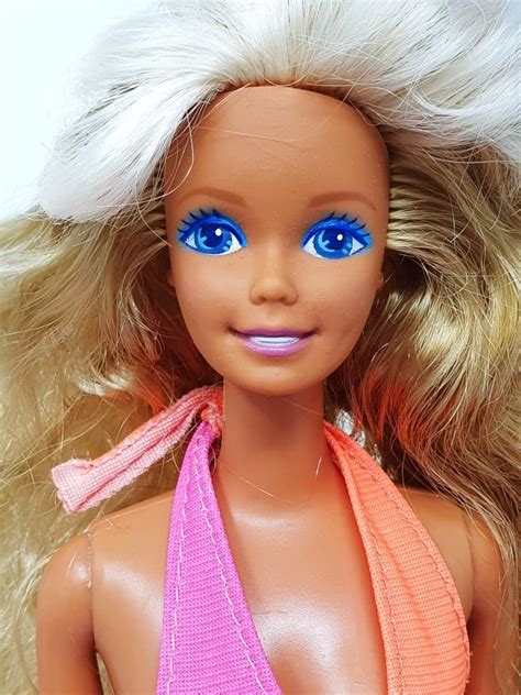 Barbie 1990 Facial Mattel Dolls Face Id Vintage Barbie Fashion
