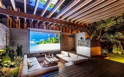 Host friends and family for a movie theater they can create a cozy space for the whole family to relax outdoors or a romantic nook for couples looking for quarantine date night ideas. Stylish Backyard Ideas Creating Cozy Outdoor Seating Area ...