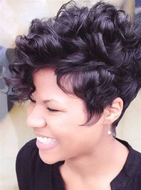 Short hairstyles for black women with a boyish charm. 30 Short Haircuts For Black Women 2015 - 2016