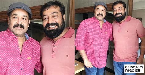 With The Legend Anurag Kashyap Shares Photo With Mohanlal