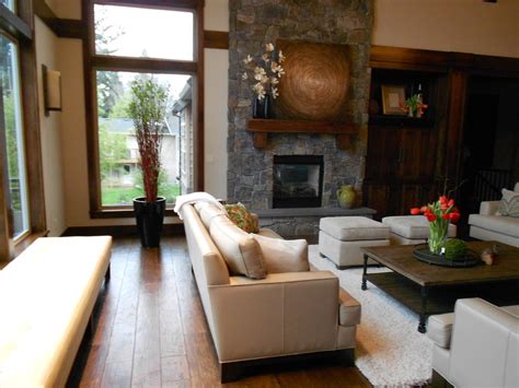 Interiors For A New Custom Home Eclectic Living Room Portland