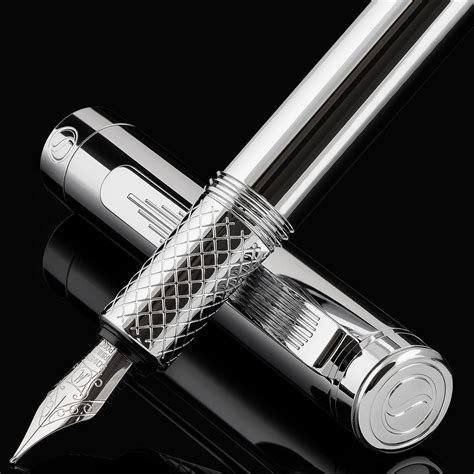 Scriveiner Stylo Plume De Luxe Edc Moyen Superbe Stylo De Poche Avec