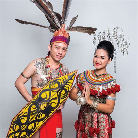 Ngepan Pakaian Tradisional Kaum Iban Sarawak Pakaian Tradisional Kaum