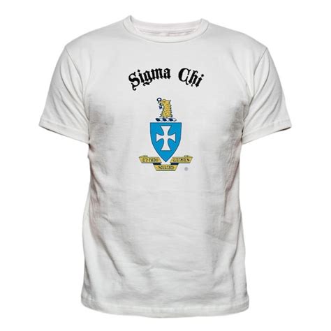 Sigma Chi Vintage Crest T Shirt