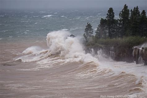 Lake Superior Storm Waves Video 365 Days Of Birds