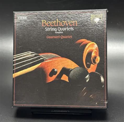 Beethoven String Quartets Complete Guarneri Quartet Brilliant 8 Cd