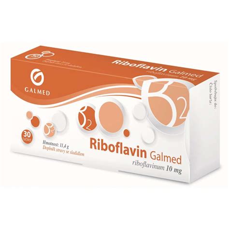 Galmed Riboflavin 10 Mg 30 Tablet Stmariacz