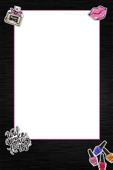 Photo Booth Template Png