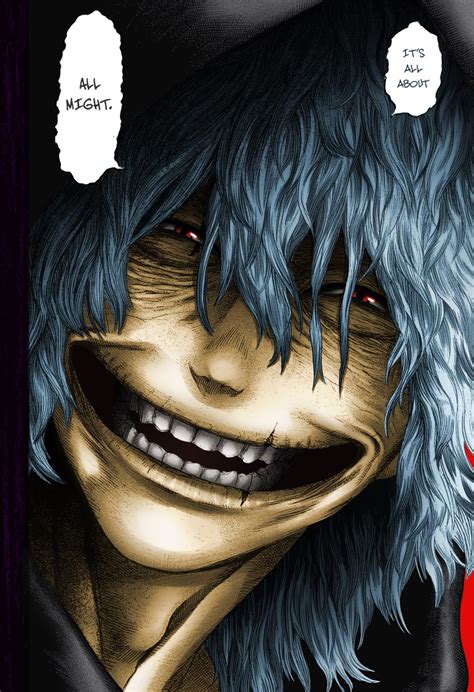 Colored Panel Of Shigaraki Tomaru Think I Might Try All For One But I