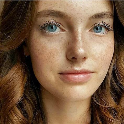 Céline Bethmann Redheads Freckles Beauty Eyes Beautiful Redhead