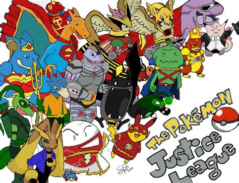 Dc Pokemon Justice League By Seanperez671 On Deviantart