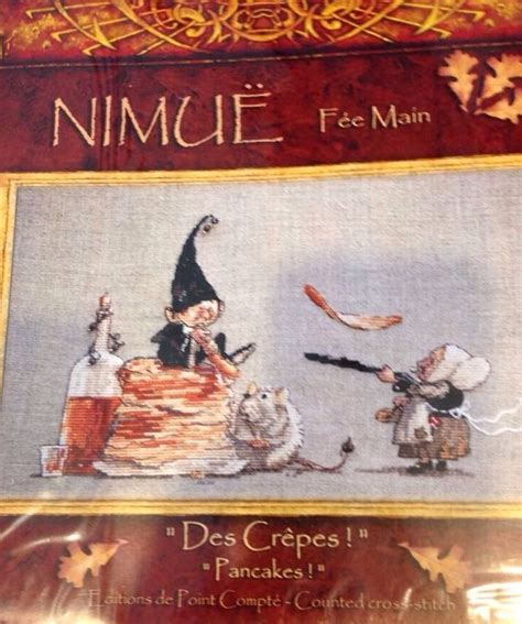 A counted cross stitch pattern should include an estimated completed size. Des Crepes Pancakes Nimue Fee Main. Counted Cross Stitch ...