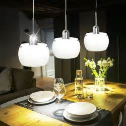 Deckenleuchte Deckenlampe Wohnzimmer Esszimmer E14 Glas Komplett