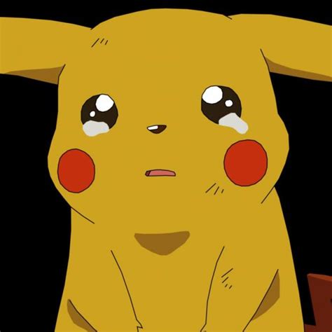 Pikachu Crying Blank Template Imgflip