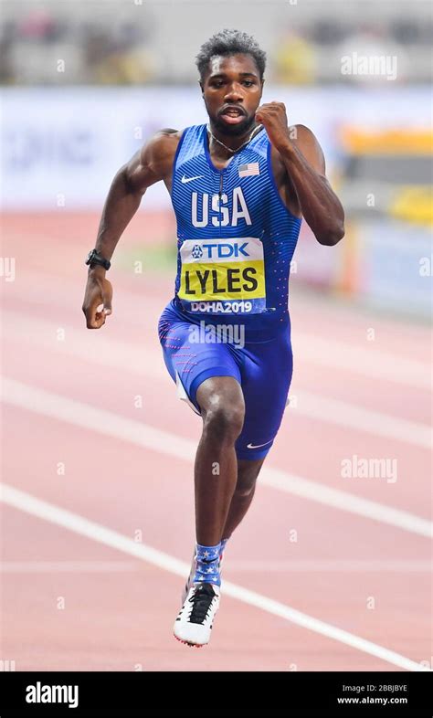 Noah Lyles Usa 200 Metres Gold Medal Iaaf World Athletics