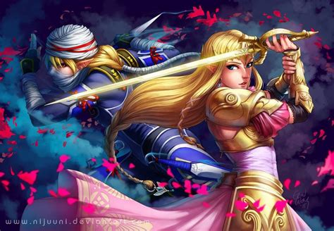 Zelda And Sheik Totally Not The Same People Zelda Hyrule Warriors