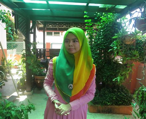 The window was forced open; Tudung Yang Murah Dari Pasaran!: Tudung Chiffon 2 Layer