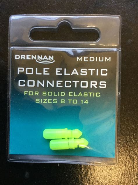 Drennan Polemaster Pole Elastic Connectors 2 Per Pack Ebay