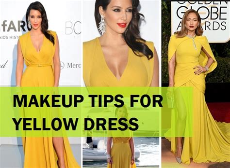 How To Do Makeup For The Yellow Dress For Party