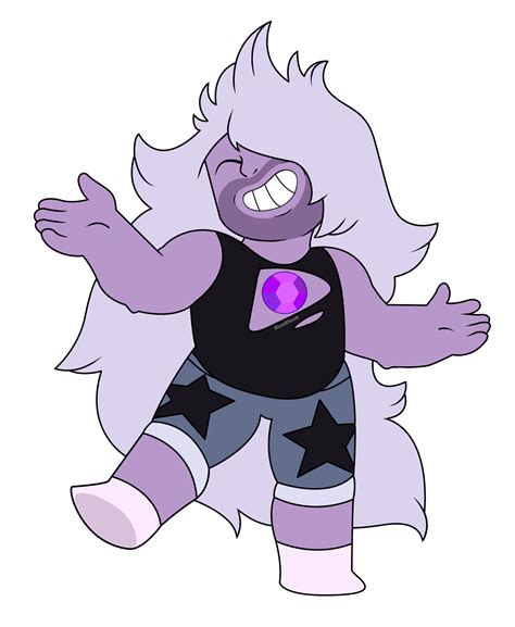 Male Presenting Amethyst Out Here Representing All The Short Dudes