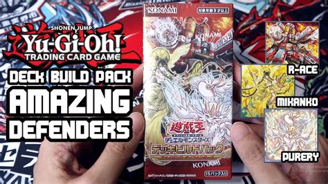 Yu Gi Oh Ocg Deck Build Pack Amazing Defenders Booster Box Opening R