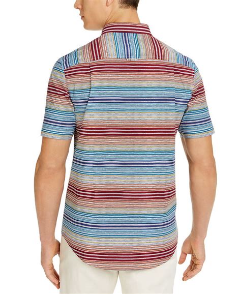 Check spelling or type a new query. Club Room Men's SoCal Stripe Short Sleeve Shirt, Created ...