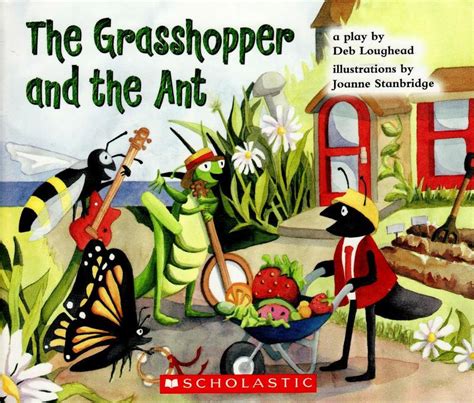 The Ant And The Grasshopper Story Grasshopper And The