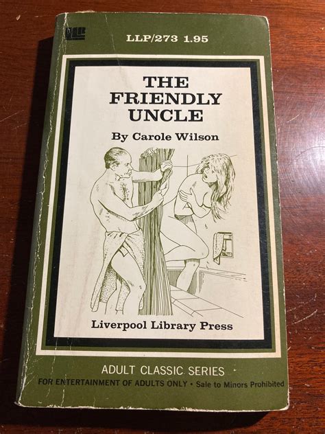 Mature The Friendly Uncle Carole Wilson Liverpool Library Etsy