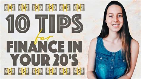 Financial Advice For Your 20s 10 Tips Financial Advice Making A Budget Tips