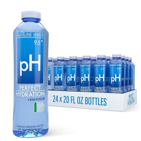 Perfect Hydration 95 Ph Alkaline Water Electrolytes For Taste