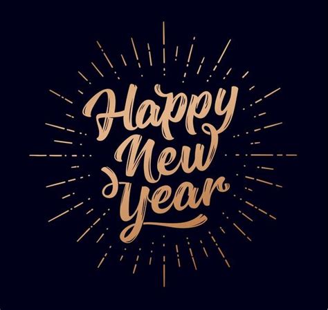 Free Vector Shiny 2021 Happy New Year Golden Background