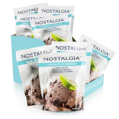 Nostalgia Premium Ice Cream Mix 8 8 Ounce Packs Makes 16 Quarts