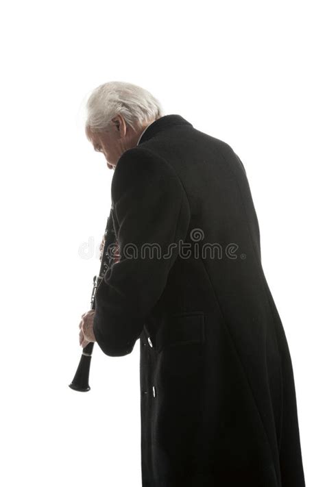 Man Playing Clarinet Stock Photo Image Of Instrumental 65231400