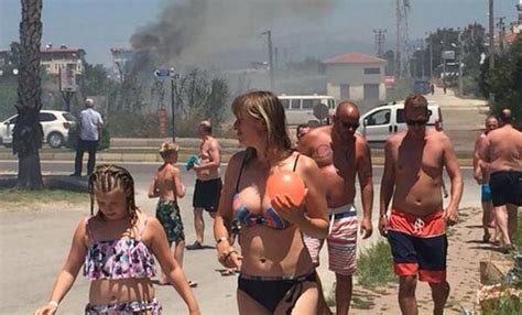 Antalya da korkutan orman yangını Yaşam Haberleri