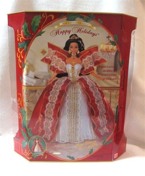 Happy Holidays Barbie Doll Special Edition Th Anniversary Mattel