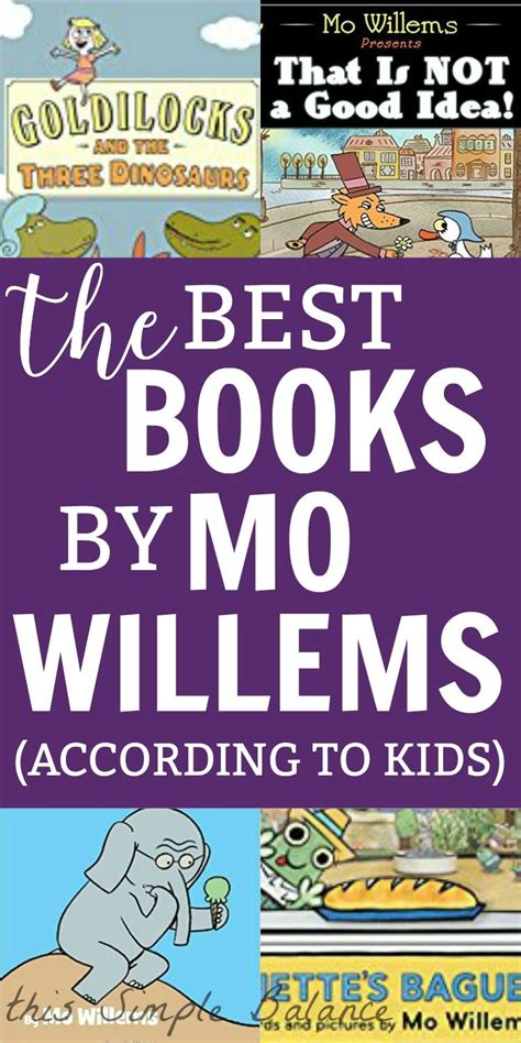 The 10 Best Mo Willems Books Mo Willems Books Infant Activities