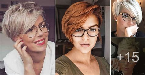 47 Chic Short Haircuts With Glasses