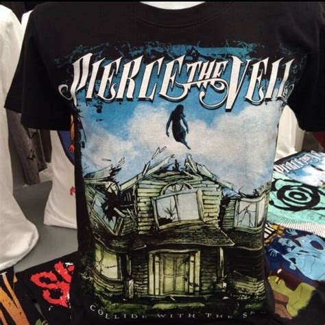 Pierce The Veil Collide With The Sky Tee Shirt Ptv Singapore