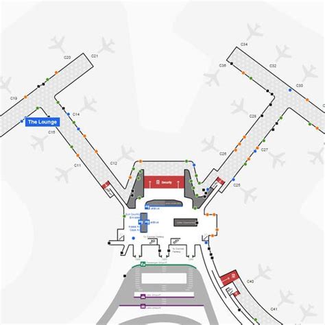 26 Charlotte Airport Map Gates Online Map Around The World