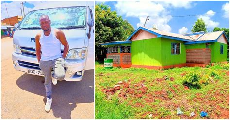 Okada Rider Proudly Flaunts The Beautiful House He Built For His Future