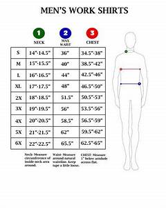 Men 39 S Size Charts Lucky13apparel